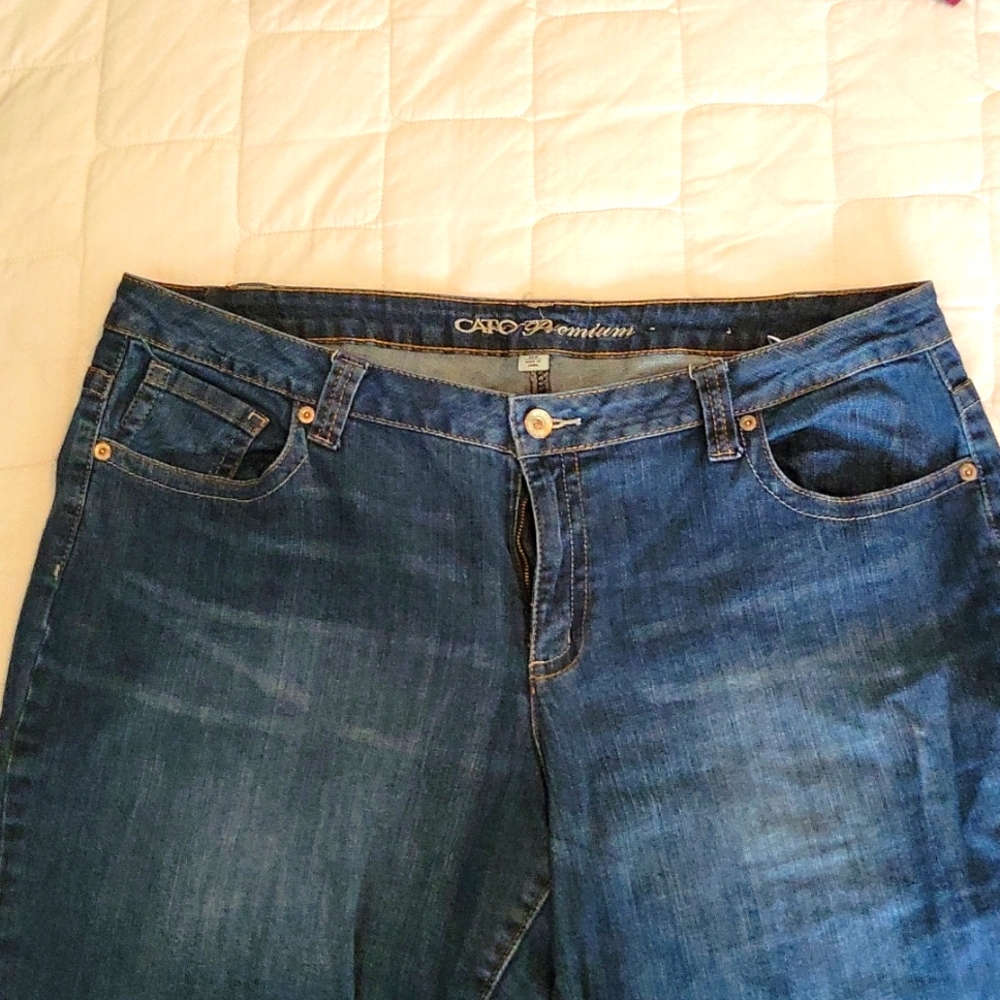 Cato woman's jeans 22W